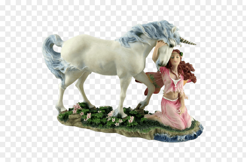 Unicorn Statue Figurine Sculpture Fairy PNG