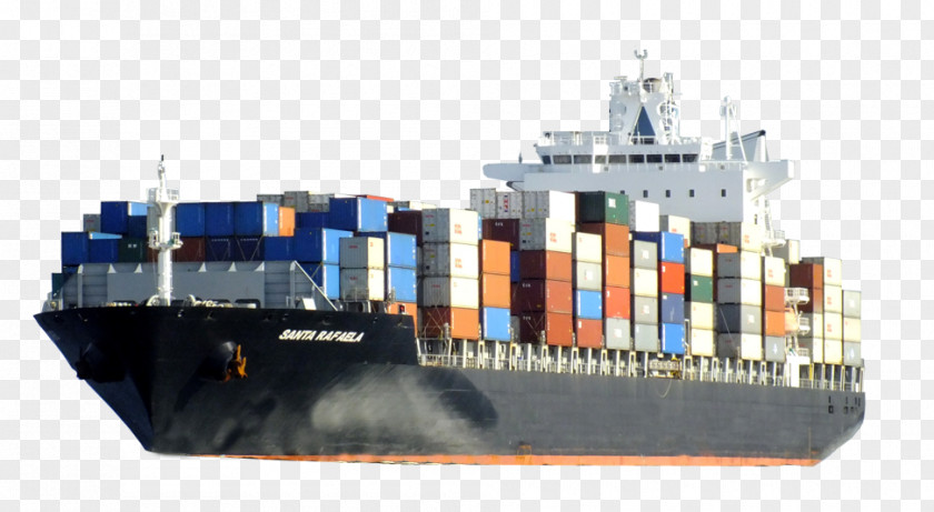 Cargo Ship Container Intermodal PNG
