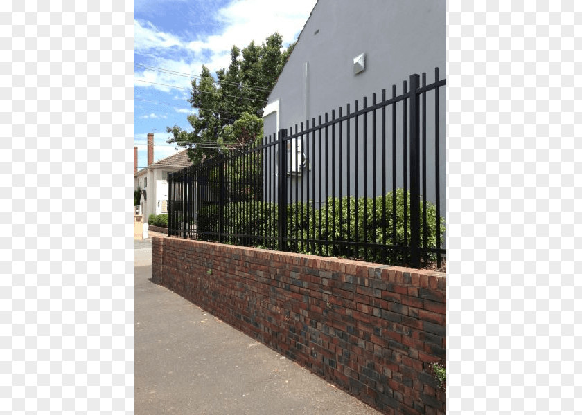 Fence Gate Wall Steel Palisade PNG