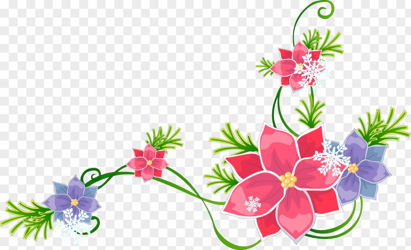 Oklahoma Day Flower Motif PNG