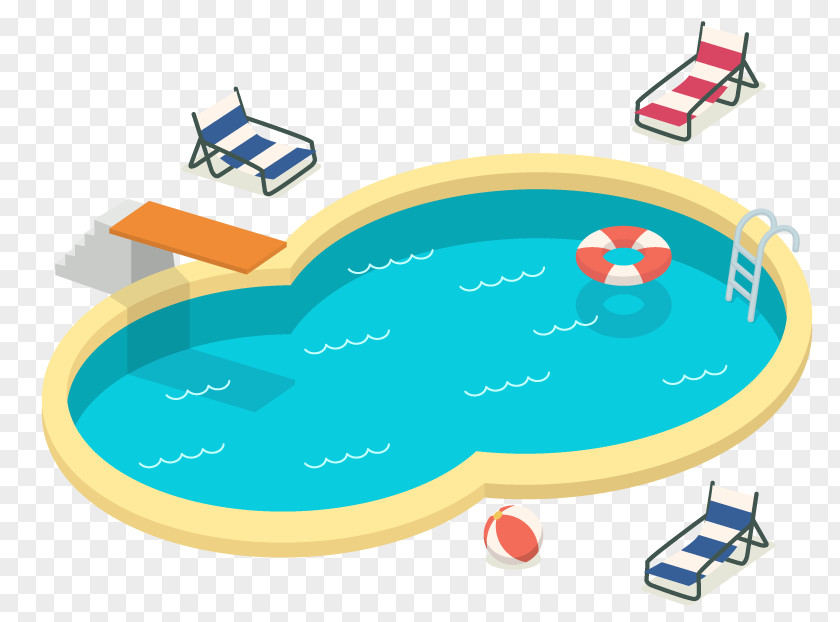 Swimming Pool Recreation Born To Swim Clip Art PNG