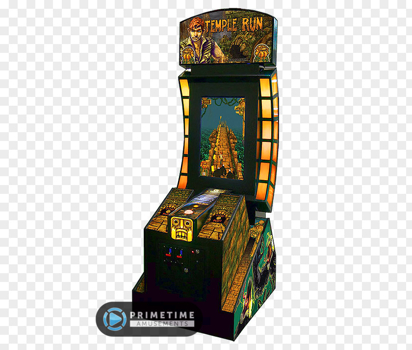 Turtle Running Arcade Cabinet Pinball Game Redemption Video PNG