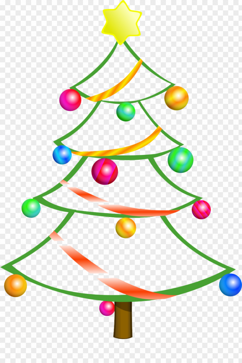 Christmas Tree Clip Art PNG