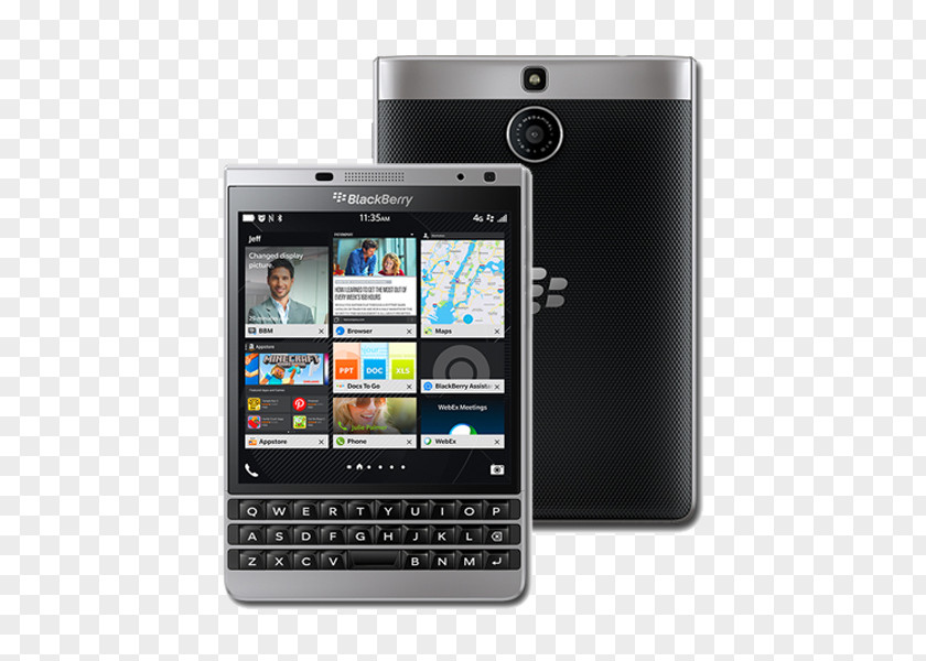 Hanging Edition BlackBerry Passport Classic KEYone Q10 Smartphone PNG