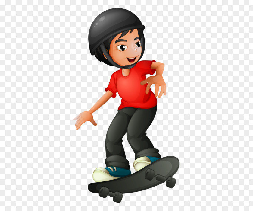 Skateboard Skateboarding Boy Child PNG