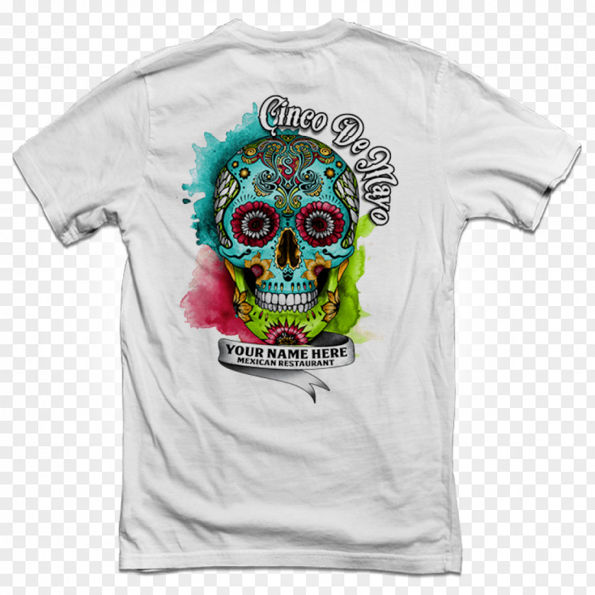 Tshirt T-shirt Calavera Mexican Cuisine Hoodie PNG