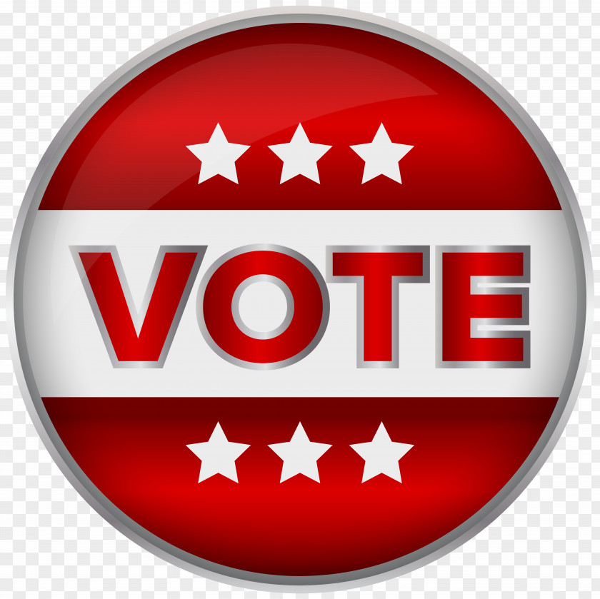 Badge Clip Art Ballot Box Voting Voter Registration PNG