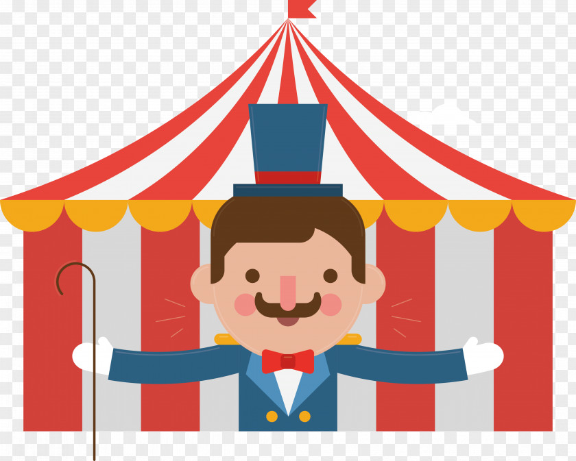 Circus Character Design Clown PNG