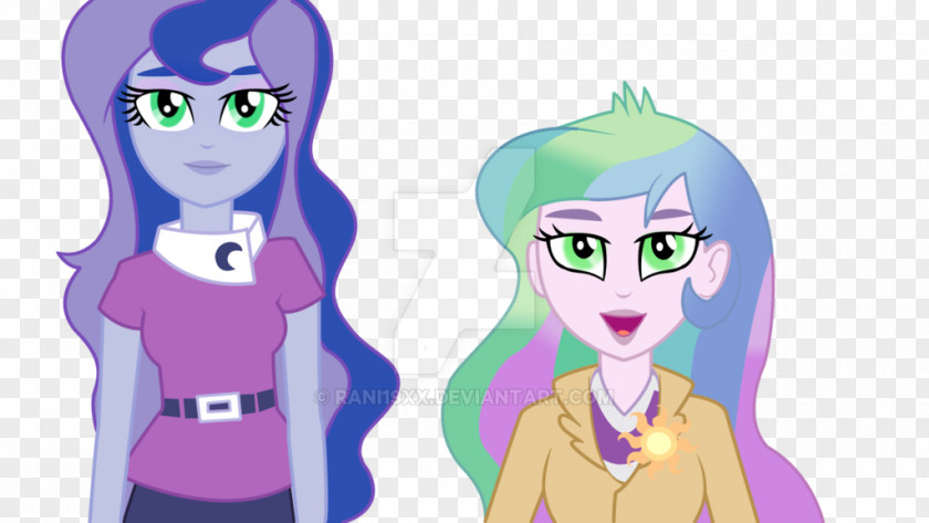 Equestria Girls Princess Luna Celestia Pinkie Pie Sunset Shimmer PNG