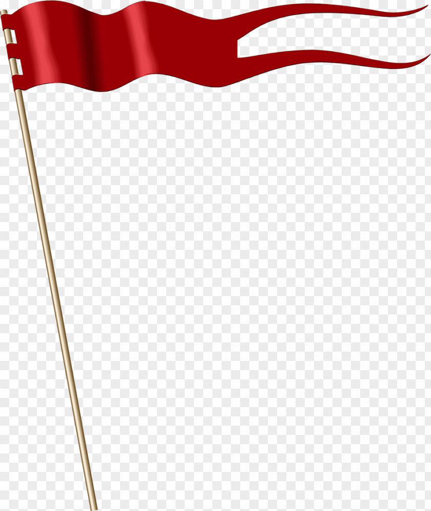 Flag Red Banner Clip Art PNG