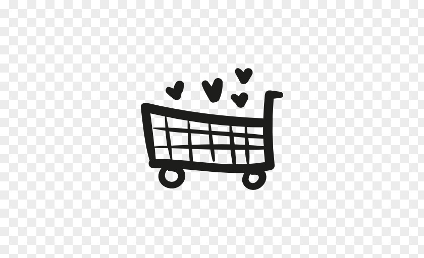 Heart Shape Shopping Cart Centre Toy PNG