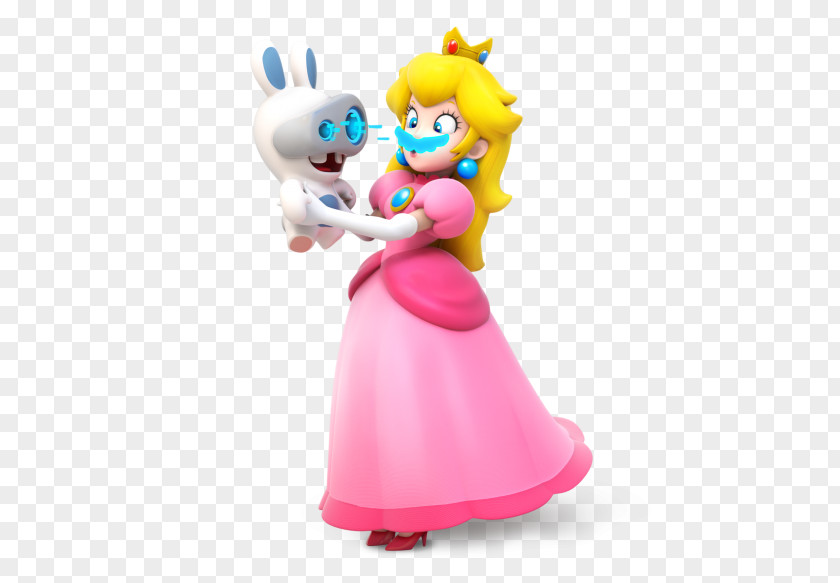 Luigi Mario + Rabbids Kingdom Battle Princess Peach & Yoshi PNG