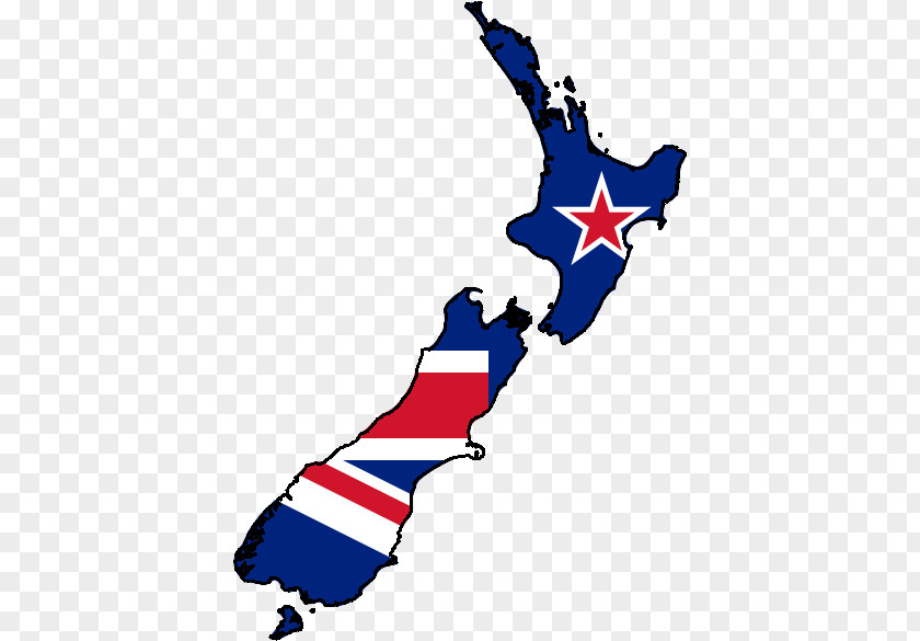 Map Flag Of New Zealand PNG