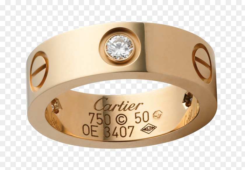 Ring Earring Cartier Love Bracelet Engagement PNG