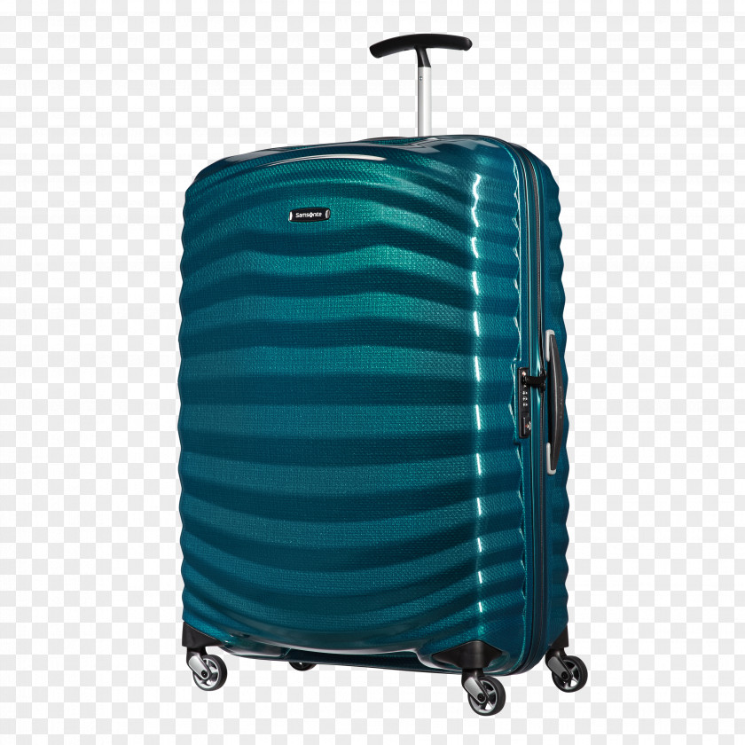 Samsonite Lite-Shock Trolley Spinner Suitcase Baggage PNG