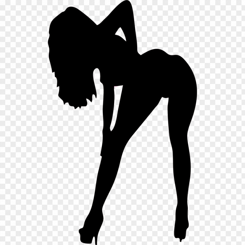 Silhouette Decal Pin-up Girl Sticker Window PNG girl Window, sexy clipart PNG