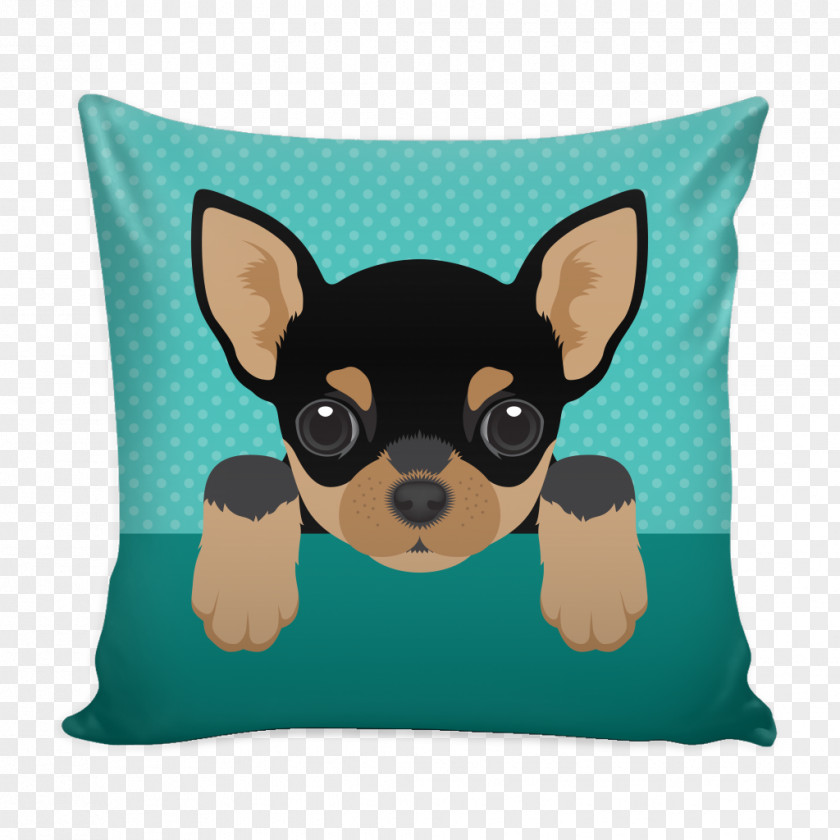 Throw Pillows Dog Breed Chihuahua Puppy PNG