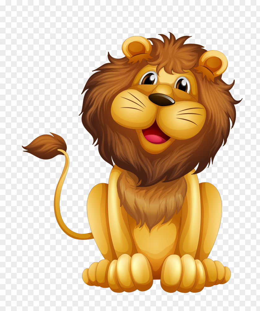 Vector Lion Material Royalty-free Stock Illustration PNG