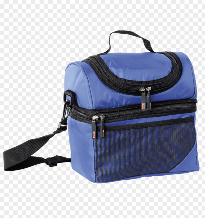 Cooler Bag Handbag Royal Blue Black PNG