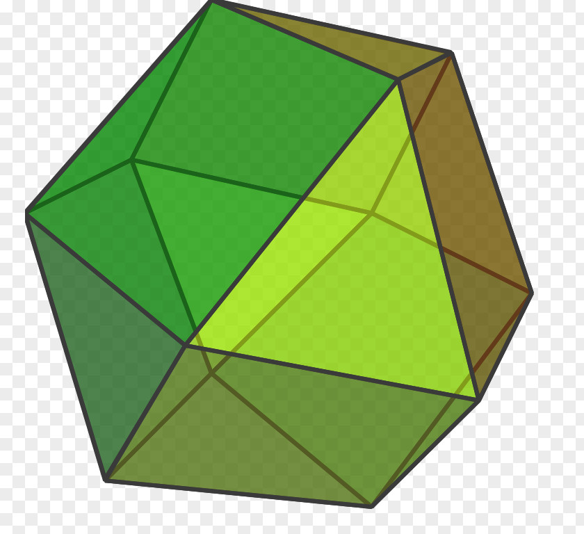 Cube Cuboctahedron Archimedean Solid Polyhedron Geometry PNG