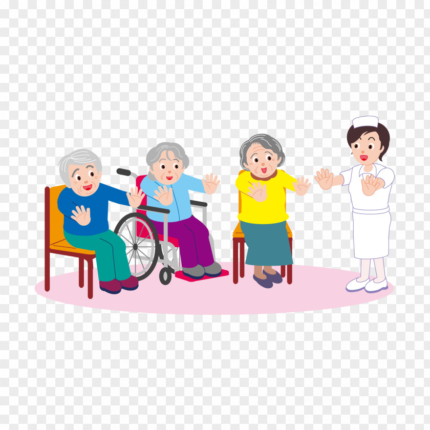 Elderly Clip Art Vector Graphics Nursing Home Health Care PNG