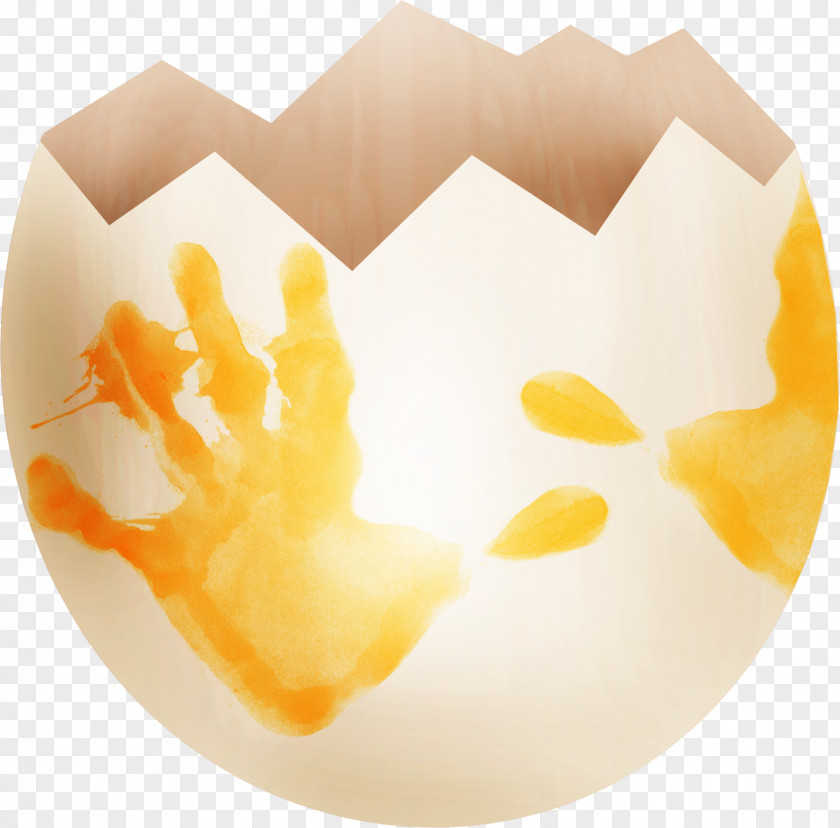 Handpainted Kitchen Egg Clip Art PNG