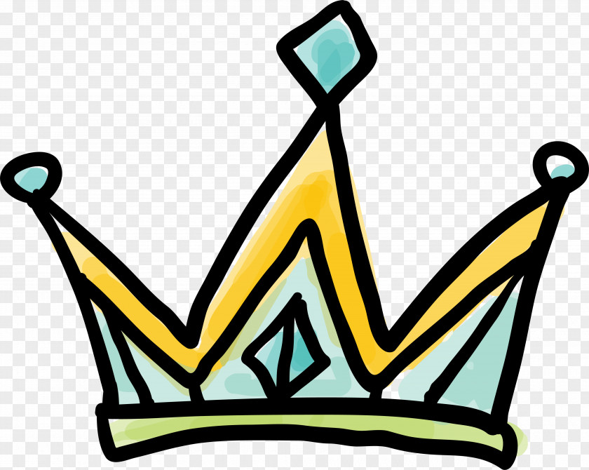 Cartoon Doodle Princess Crown Drawing Graffiti Clip Art PNG