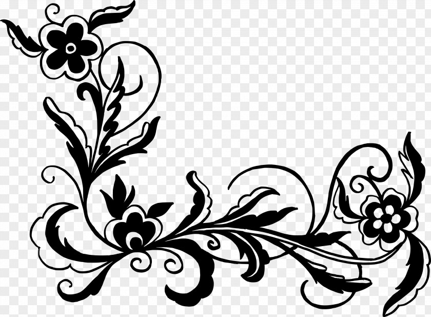 Lace Boarder Flower PNG