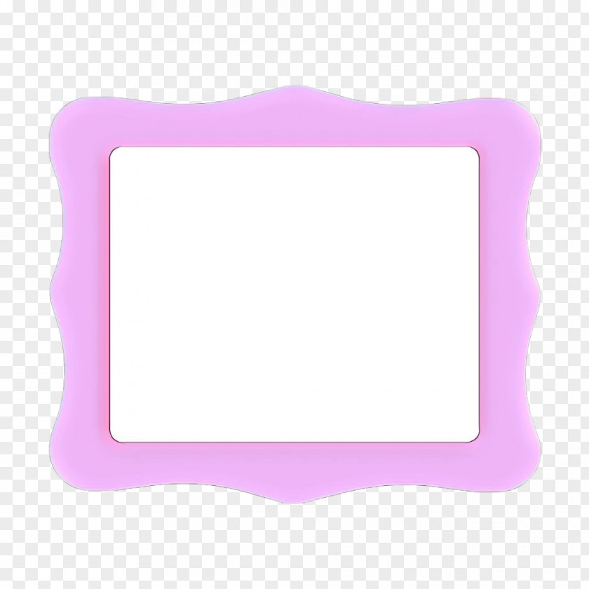 Magenta Picture Frame Pink Background PNG