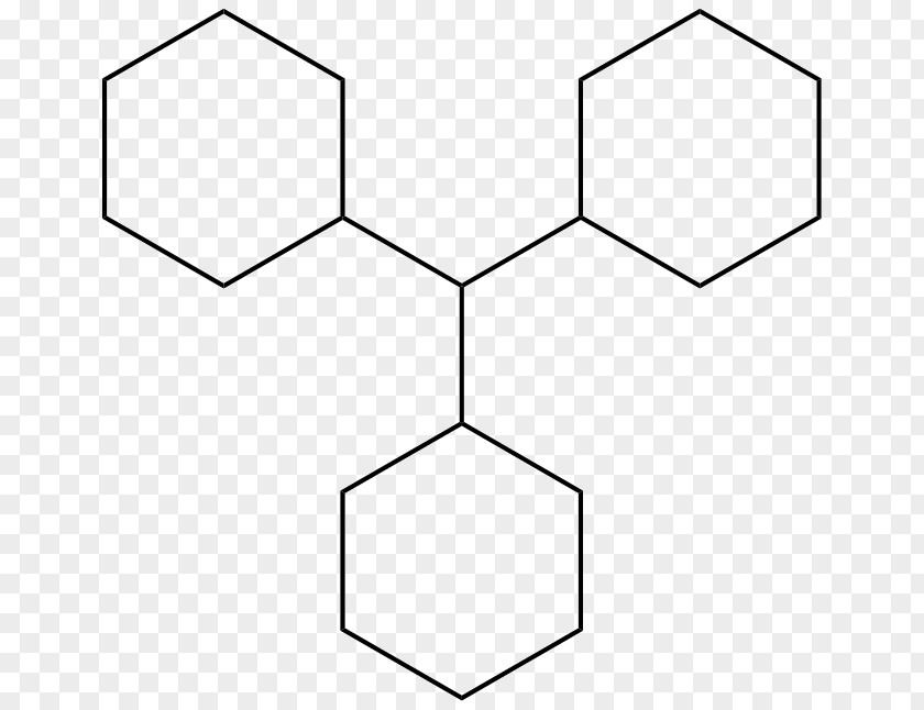 Methane Cyclohexylbenzene Structure Ligand Bahan PNG