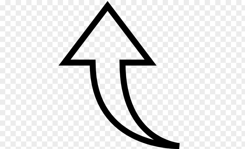 Pointed Arrow Symbol PNG