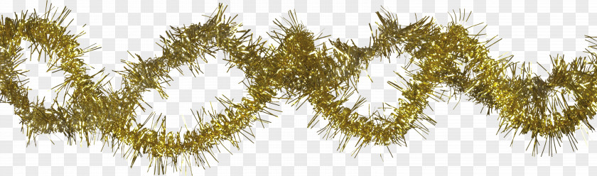 Spruce Fir Tinsel Clip Art PNG