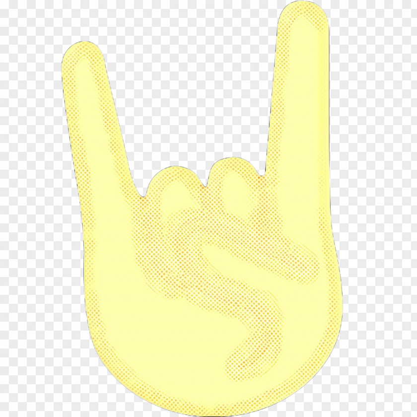 Thumb Gesture Yellow Hand Finger PNG