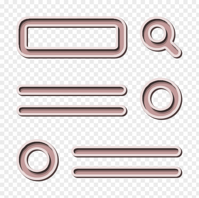 Ui Icon Wireframe PNG