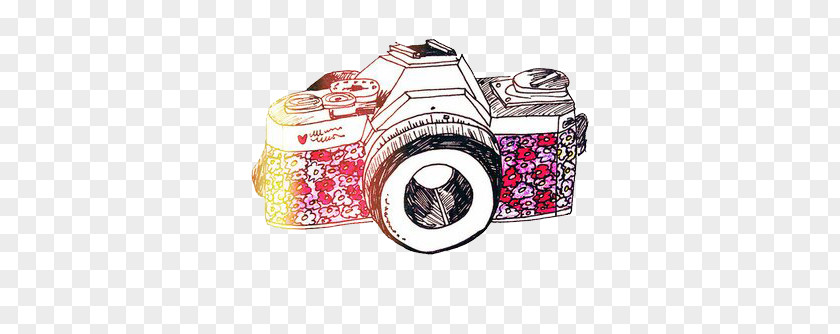 Camera Drawing Photographic Film Photography PNG