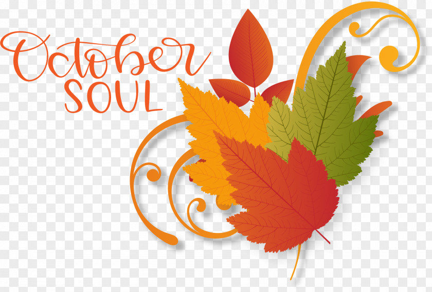 October Soul Autumn PNG