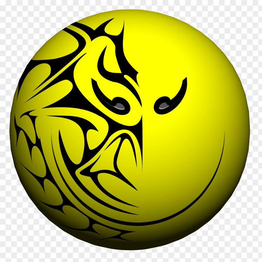 Smiley Face Sphere Tribe PNG