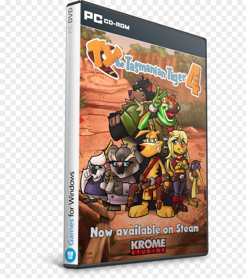 Ty The Tasmanian Tiger PC Game 4 BattleBlock Theater Personal Computer PNG