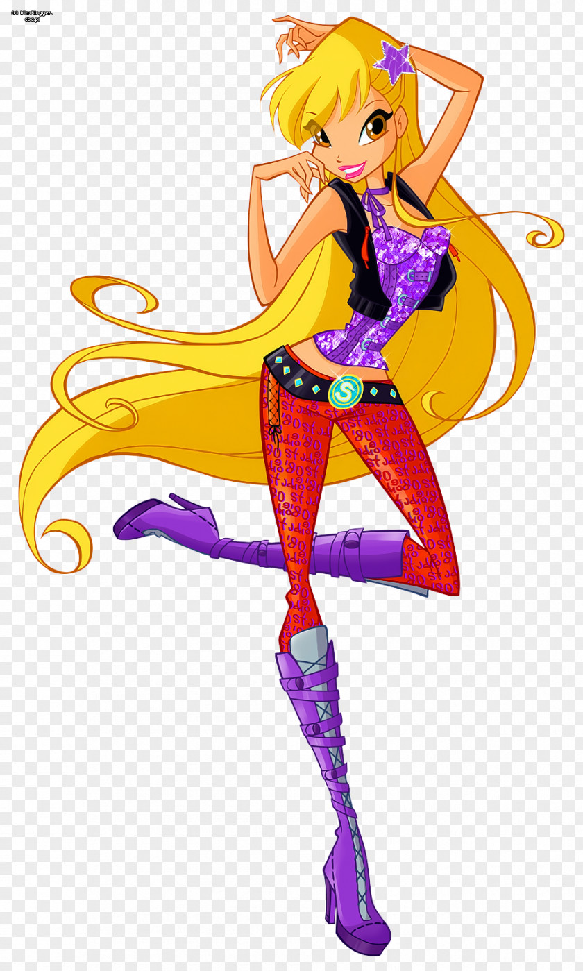 Winx Stella Flora Bloom Tecna Musa PNG