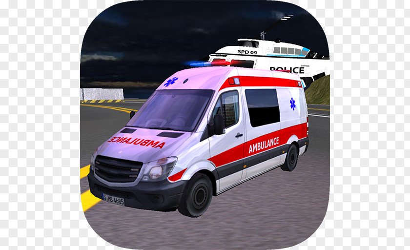 911 Rescue Simulator 2016 Ambulance Car 3D Drive Driver 3d Parking PNG