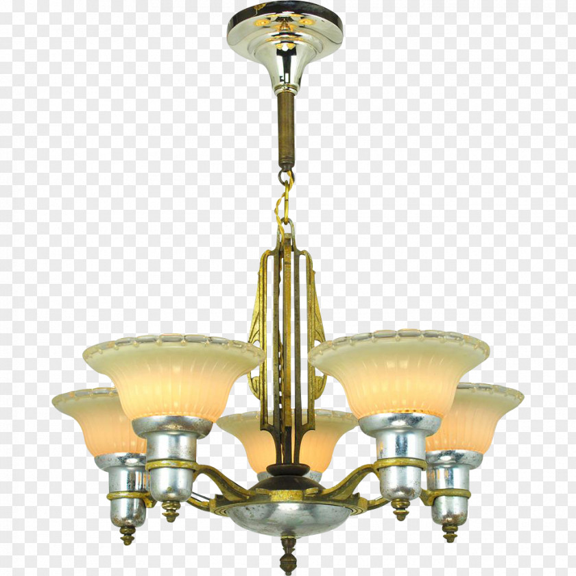 Brass Chandelier 01504 Ceiling PNG