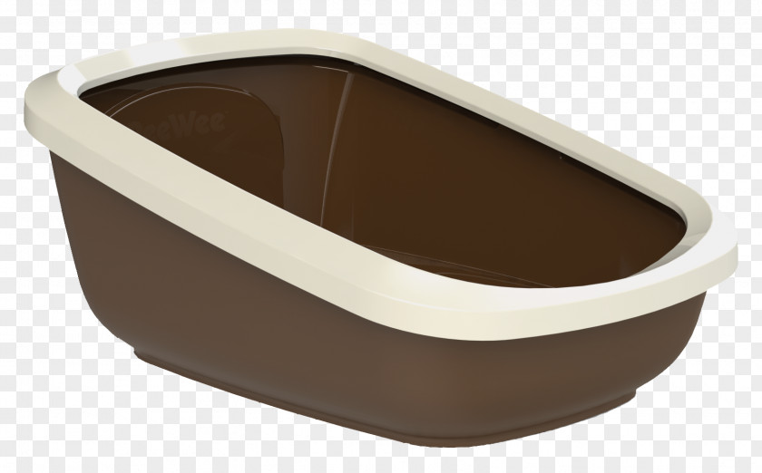 Cat Litter Trays Brown Plastic PNG