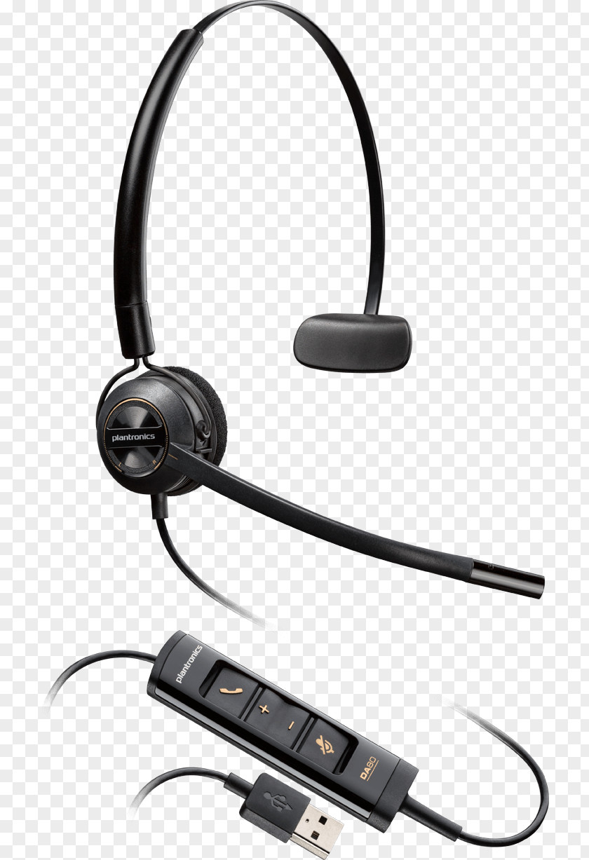 Headphones Plantronics EncorePro HW515 USB Audio PNG