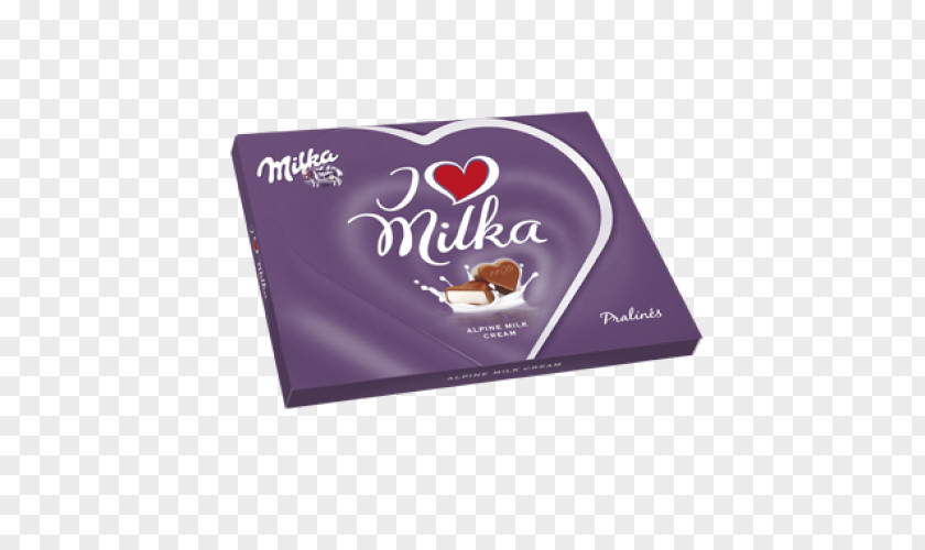 Love Chocolate Praline Milka Cream PNG