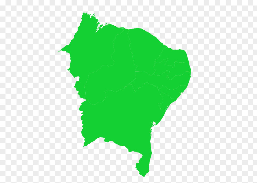 Map Bahia Vector PNG