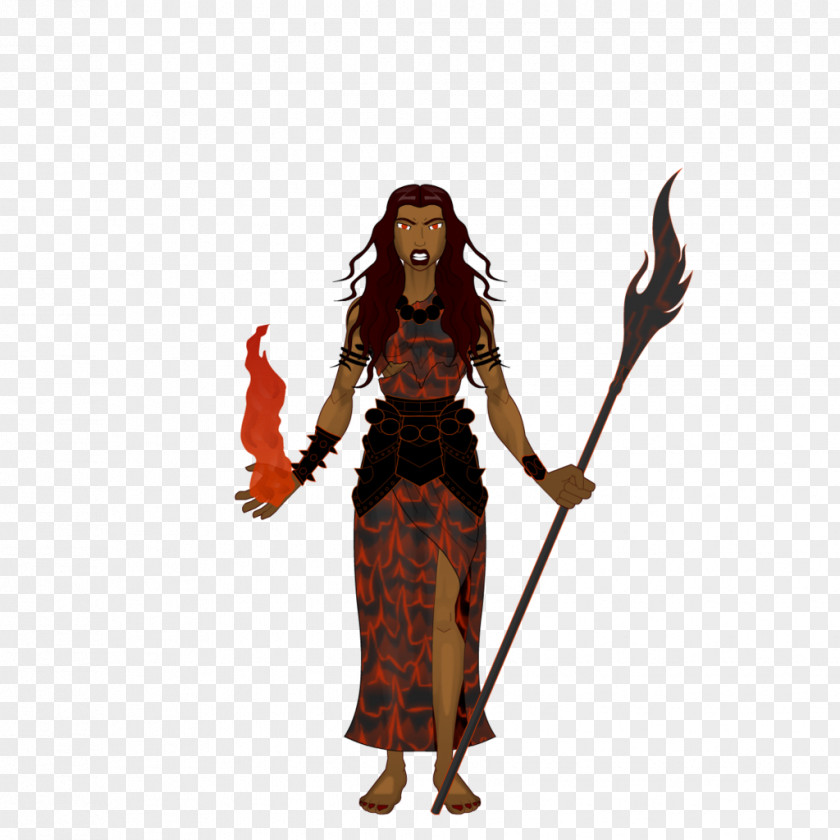 Pele Deity Demigod Volcano Goddess PNG