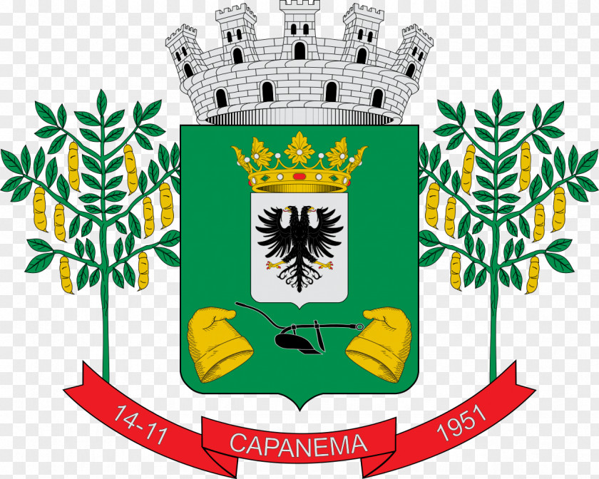 PRPr Pinhais Contenda Ampére Coat Of Arms Capanema PNG