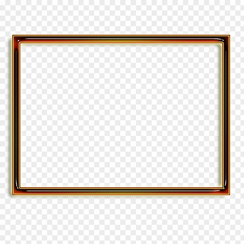 Rectangle Picture Frame Background Black PNG