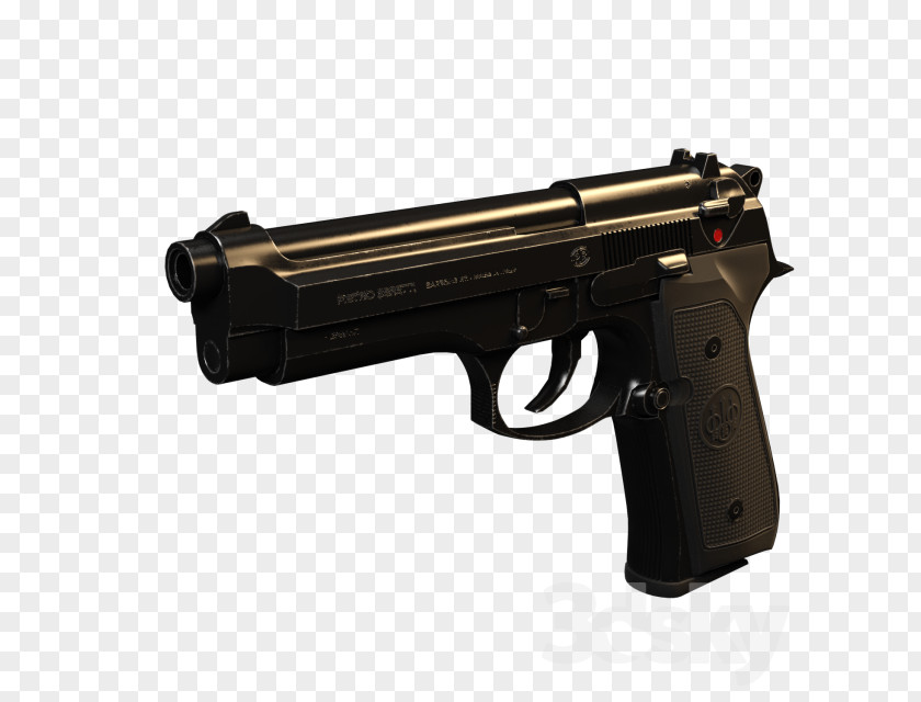 Beretta M9 Trigger Airsoft Guns Firearm Ranged Weapon PNG