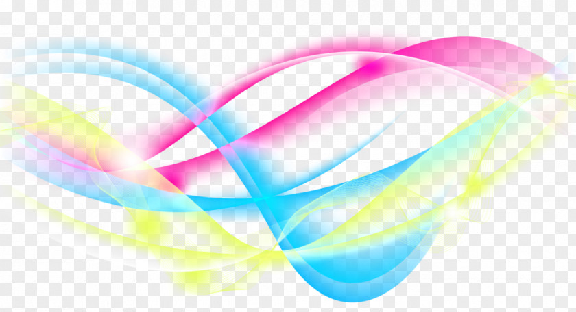 Color Flying Ribbon Clip Art PNG